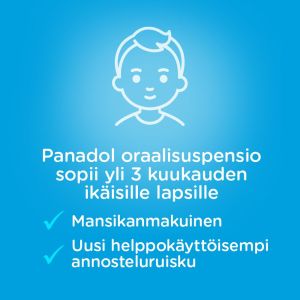 PANADOL oraalisuspensio 24 mg/ml 200 ml