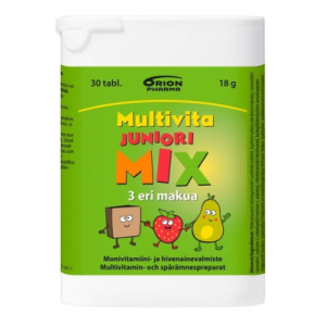 Multivita Juniori Mix monivitamiini purutabl 30 kpl
