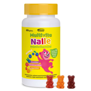 Multivita Nalle monivitamiini 60 tabl
