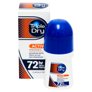 Triple Dry Mens Active Fragran Roll-On 50 ml
