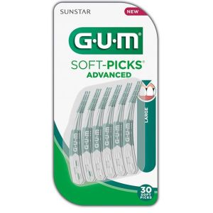 GUM SOFT-PICKS ADVANCED LARGE 30 kpl