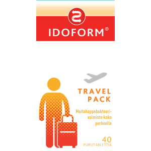 IDOFORM TRAVEL PACK 40 PURUTABL