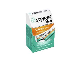 ASPIRIN ZIPP rakeet 500 mg 20 kpl