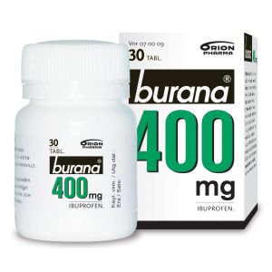 BURANA tabletti, kalvopäällysteinen 400 mg 30 kpl
