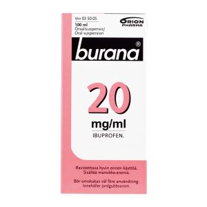 BURANA oraalisuspensio 20 mg/ml 100 ml