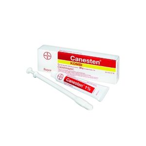 CANESTEN KOMBI emulsiovoide + emätinpuikko, tabletti 500 mg + 10 mg/g 1 + 20 g