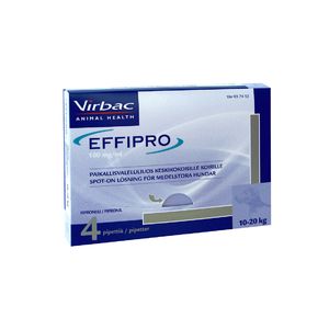 EFFIPRO paikallisvaleluliuos 100 mg/ml Pipetti 4 x 1.34 ml