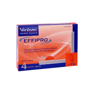 EFFIPRO paikallisvaleluliuos 100 mg/ml Pipetti 4 x 0.67 ml