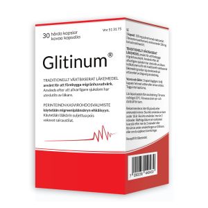 Glitinum 100 mg 30 kapselia