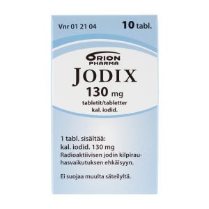 JODIX tabletti 130 mg 10 kpl