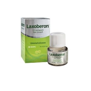 LAXOBERON kapseli, pehmeä 2,5 mg 50 kpl