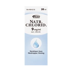 NATR. CHLORID. nenätipat, liuos 9 mg/ml 20 ml