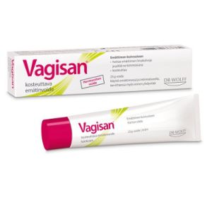 Vagisan Kosteuttava Emätinvoide ilman asetinta 25 g