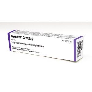 OVESTIN emätinemulsiovoide 1 mg/g asetin 15 g