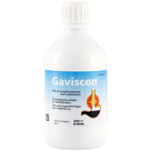 GAVISCON oraalisuspensio 400 ml