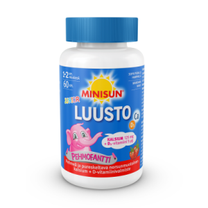 Minisun Kalsium+D-vitamiini Pehmofantti jr. 60 kpl