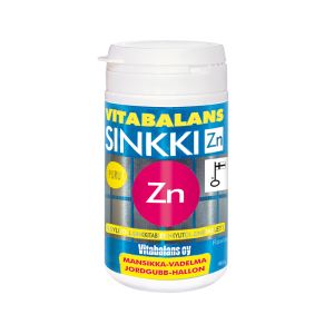 Vitabalans Sinkki Zn mansikka/vadelma 90 tabl