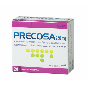 PRECOSA jauhe oraalisuspensiota varten 250 mg 20 kpl