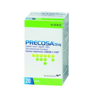 PRECOSA kapseli, kova 250 mg 20 kpl