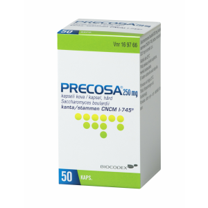 PRECOSA kapseli, kova 250 mg 50 kpl