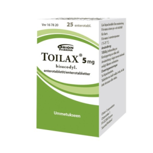 TOILAX enterotabletti 5 mg 25 kpl
