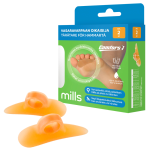 Comforsil Vasaravarpaan oikaisija varvaslenkillä hiiri, L 1 pari