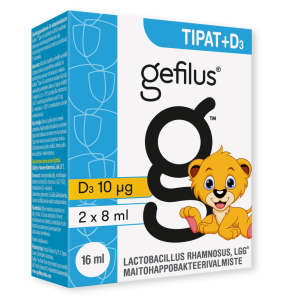 Gefilus Tippa+D3 2x8 ml