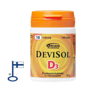 Devisol 10 mikrog imeskelytabletti 100 kpl