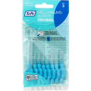 TePe hammasväliharja Original 0,6 mm 8 kpl