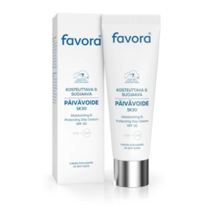 FAVORA KOSTEUTTAVA JA SUOJAAVA PÄIVÄVOIDE 50 ML