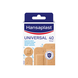 Hansaplast Universal laastari ME10 (45907) (lajitelma, 4 kokoa) 40 kpl