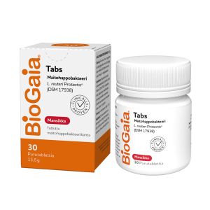 BioGaia Protectis TABS Mansikka 30 tabl