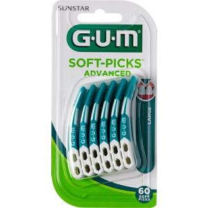 GUM SOFT PICKS ADVANCED LARGE 60 KPL