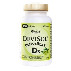 Devisol Oliiviöljy 100 mikrog 100 kaps