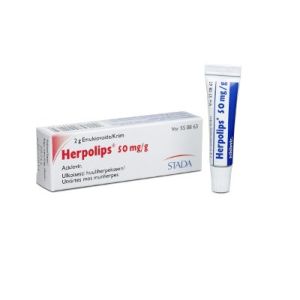 HERPOLIPS emulsiovoide 50 mg/g 2 g