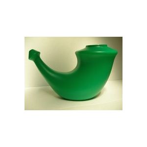 Sarvikuono nenänhuuhtelukannu vihreä 1 kpl