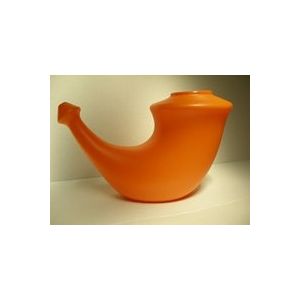 Sarvikuono nenänhuuhtelukannu oranssi 1 kpl