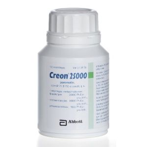CREON 25 000 enterokapseli, kova 100 kpl