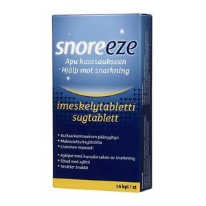Snoreeze imeskelytabletti 16 kpl
