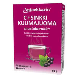 Apteekkarin kuumajuoma 20 kpl