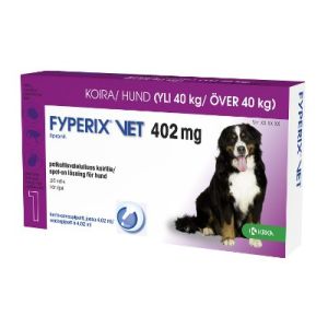 FYPERIX VET paikallisvaleluliuos 402 mg koiralle 4,02 ml