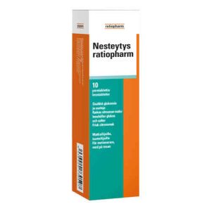 Nesteytys ratiopharm 10 poretablettia