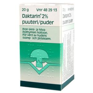 DAKTARIN puuteri 2 % 20 g