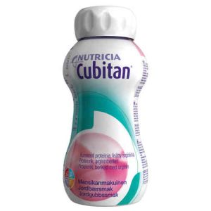Cubitan mansikka 4x200 ml