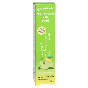 Apteekkarin Magnesium+ B6 poretabl 14 kpl