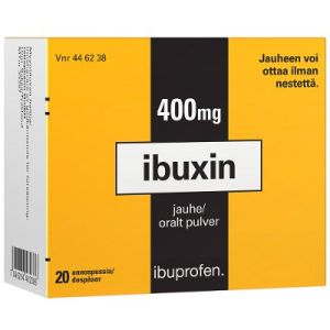 IBUXIN jauhe 400 mg 20 kpl