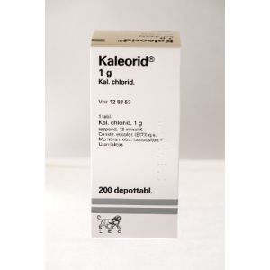 KALEORID depottabletti 1 g 200 kpl
