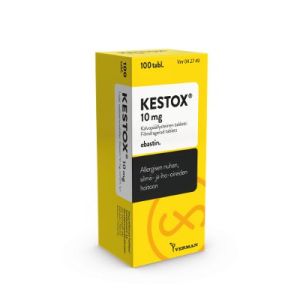 KESTOX tabletti, kalvopäällysteinen 10 mg 100 fol
