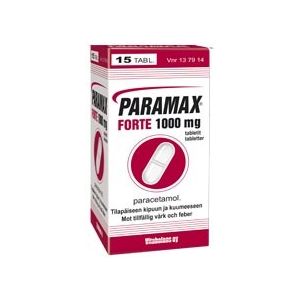 PARAMAX FORTE tabletti 1000 mg 15 fol