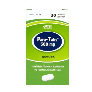 PARA-TABS tabletti 500 mg 30 fol